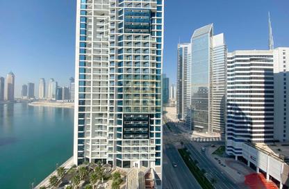 Apartment - Studio - 1 Bathroom for rent in Damac Maison Prive B - Damac Maison Prive - Business Bay - Dubai