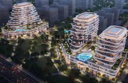 بنتهاوس - 3 غرف نوم - 3 حمامات للبيع في Zephyra Residences - جزر دبي - دبي