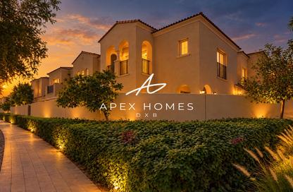 Townhouse - 4 - 4 for rent in Amaranta 1 - Amaranta - Villanova - Dubai