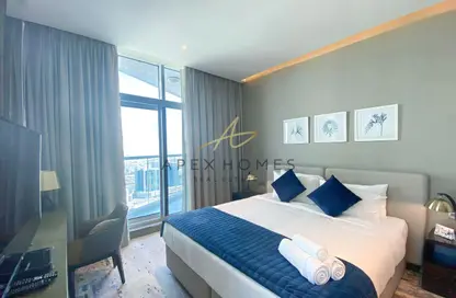 Apartment - Studio - 1 Bathroom for sale in Damac Maison Prive A - Damac Maison Prive - Business Bay - Dubai