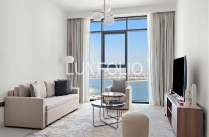 Apartment - 1 - 1 for rent in Marina Vista Tower 1 - Marina Vista - Emaar Beachfront - Dubai Harbour - Dubai