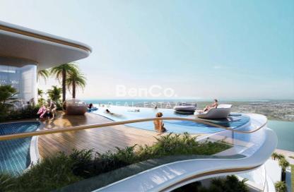شقة - غرفة نوم - 2 حمامات للبيع في Beach Walk Residences 3 - بيتش ووك ريزيدنسز - جزر دبي - دبي