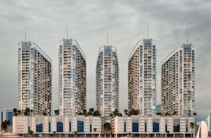 Apartment - 2 Bedrooms - 3 Bathrooms for sale in Ajman Creek Towers - Al Rashidiya 1 - Al Rashidiya - Ajman