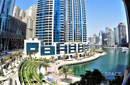 Apartment - 2 Bedrooms - 3 Bathrooms for rent in Marina Quays North - Marina Quays - Dubai Marina - Dubai