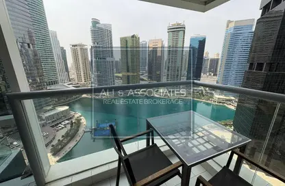 شقة - غرفة نوم - 2 حمامات للايجار في برج كونكورد - (JLT) مجمع H - أبراج بحيرات الجميرا - دبي