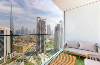 Apartment - Studio - 1 for rent in Marquise Square Tower - Business Bay - Dubai