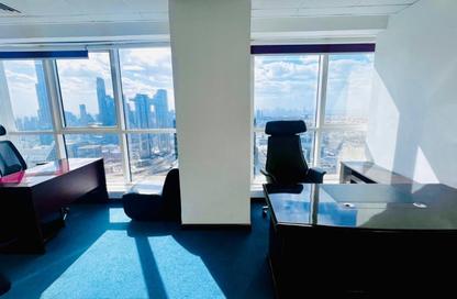 Office Space - Studio - 4 Bathrooms for rent in Aspin Tower - Sheikh Zayed Road - Dubai