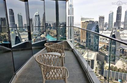 Apartment - 3 Bedrooms - 4 Bathrooms for rent in The Address Sky View Tower 2 - The Address Sky View Towers - Downtown Dubai - Dubai