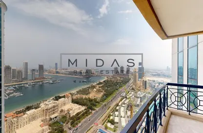 بنتهاوس - 5 غرف نوم - 6 حمامات للايجار في برج السيف 1 - دبي مارينا - دبي