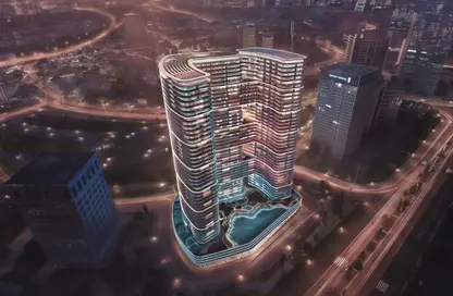 Apartment - 1 Bathroom for sale in Binghatti Hills Tower 2 - Binghatti Hills - Dubai Science Park - Dubai