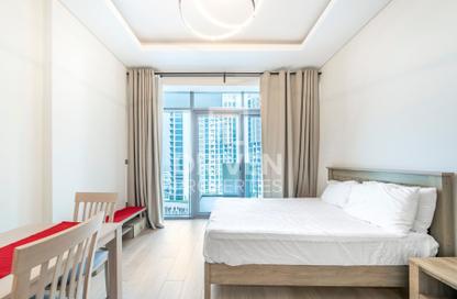 Apartment - Studio - 1 for rent in Farhad Azizi Residence - Dubai Healthcare City 2 - Al Jaddaf - Dubai