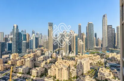 شقة - غرفة نوم - 2 حمامات للايجار في A برج فيوز - برج فيوز - وسط مدينة دبي - دبي