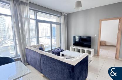 Apartment - 1 Bedroom - 2 Bathrooms for rent in Fairfield Tower - Park Island - Dubai Marina - Dubai