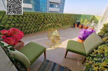 Apartment - 1 Bedroom - 2 Bathrooms for rent in Orient Tower 1 - Orient Towers - Al Bustan - Ajman Apartment - 1 Bedroom - 2 Bathrooms for rent in Orient Tower 1 - Orient Towers - Al Bustan - Ajman