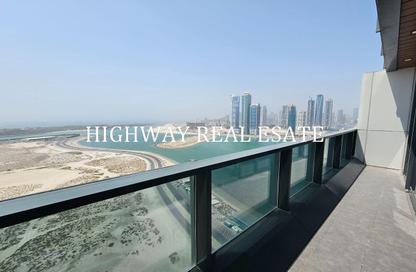 Apartment - 1 - 2 for rent in La Plage Tower - Al Mamzar - Sharjah - Sharjah