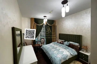 Apartment - 2 Bedrooms - 2 Bathrooms for rent in Oasis Tower - Al Rashidiya 1 - Al Rashidiya - Ajman