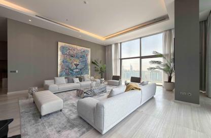 Penthouse - 4 Bedrooms - 7 Bathrooms for rent in Jumeirah Living Marina Gate - Marina Gate - Dubai Marina - Dubai