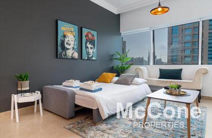 Apartment - 1 Bedroom - 2 Bathrooms for rent in MAG 218 - Dubai Marina - Dubai