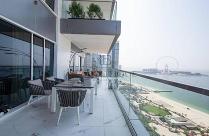 Apartment - 3 Bedrooms - 5 Bathrooms for rent in 1 JBR - Jumeirah Beach Residence - Dubai