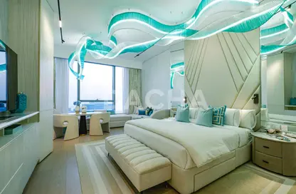 Apartment - Studio - 1 Bathroom for rent in The Palm Tower - Palm Jumeirah - Dubai