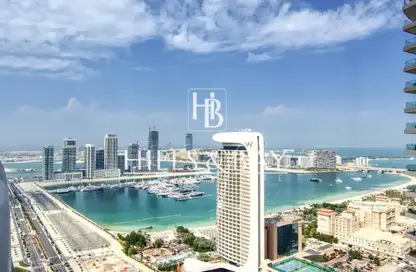 Apartment - 1 Bedroom - 2 Bathrooms for rent in Princess Tower - Dubai Marina - Dubai