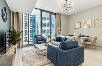 Apartment - 2 - 2 for rent in LIV Residence - Dubai Marina - Dubai