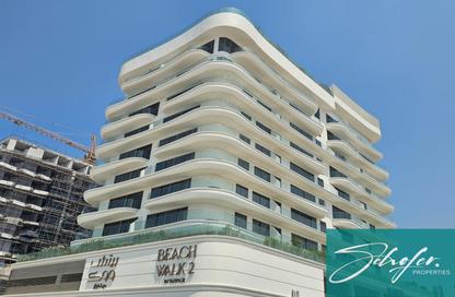 Apartment - 1 - 2 for sale in Beach Walk Residences 4 - Beach Walk Residences - Dubai Islands - Dubai