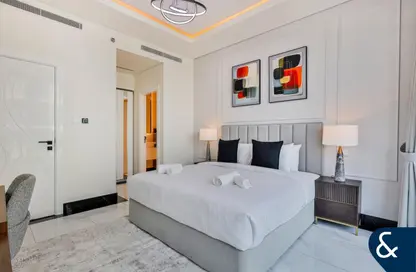 شقة - غرفة نوم - 1 حمام للايجار في تراسات مراسي درايف - الخليج التجاري - دبي
