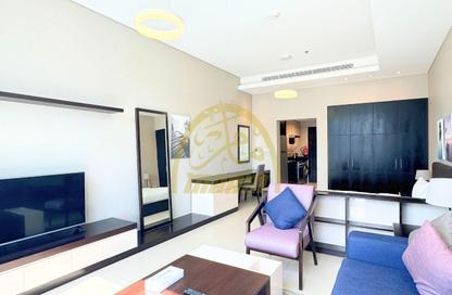 Apartment - Studio - 1 Bathroom for rent in Al Jowhara Tower - Corniche Road - Abu Dhabi