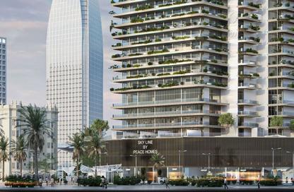 Apartment - 1 Bedroom - 2 Bathrooms for sale in Sky Line by Peace Homes - Dubai Land Residence Complex - Dubai
