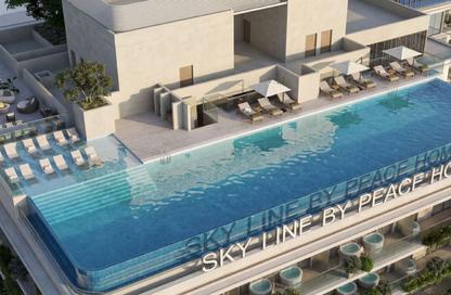 Apartment - 1 Bedroom - 2 Bathrooms for sale in Sky Line by Peace Homes - Dubai Land Residence Complex - Dubai
