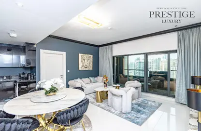 شقة - غرفة نوم - 2 حمامات للايجار في كابيتال باي 1 - كابيتال باي - الخليج التجاري - دبي