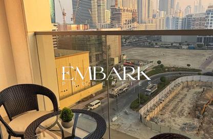 Apartment - Studio - 1 Bathroom for rent in Al Yakka Residence - Al Mankhool - Bur Dubai - Dubai