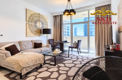 Apartment - 1 - 2 for rent in Ghalia Tower - District 18 - Jumeirah Village Circle - Dubai