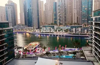 Apartment - 2 Bedrooms - 3 Bathrooms for rent in Al Majara 3 - Al Majara Towers - Dubai Marina - Dubai