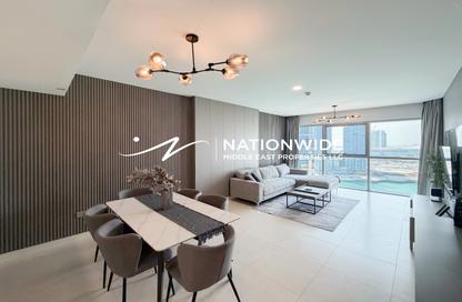 Apartment - 1 - 2 for rent in Radiant Square - City Of Lights - Al Reem Island - Abu Dhabi