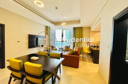 Apartment - 1 Bedroom - 2 Bathrooms for rent in Al Jowhara Tower - Corniche Road - Abu Dhabi Apartment - 1 Bedroom - 2 Bathrooms for rent in Al Jowhara Tower - Corniche Road - Abu Dhabi