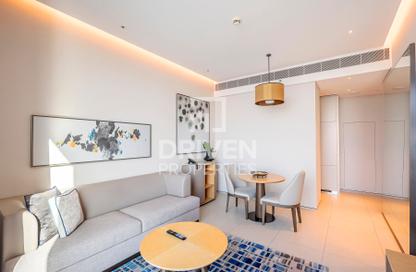 Apartment - 1 Bedroom - 2 Bathrooms for rent in Jumeirah Gate Tower 2 - The Address Jumeirah Resort and Spa - Jumeirah Beach Residence - Dubai