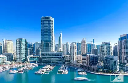 Apartment - 2 Bedrooms - 2 Bathrooms for rent in Delphine Tower - Marina Promenade - Dubai Marina - Dubai
