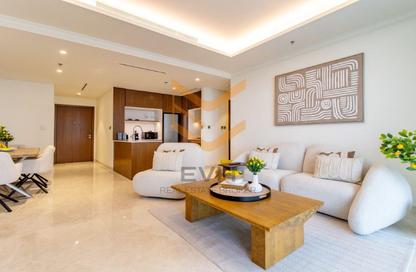 Apartment - 1 - 1 for rent in Palace Beach Residence Tower 1 - Palace Beach Residence - Emaar Beachfront - Dubai Harbour - Dubai