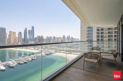 شقة - 3 غرف نوم - 4 حمامات للايجار في برج Marina Vista 2 - مارينا فيستا - إعمار بيتشفرونت - دبي هاربور - دبي