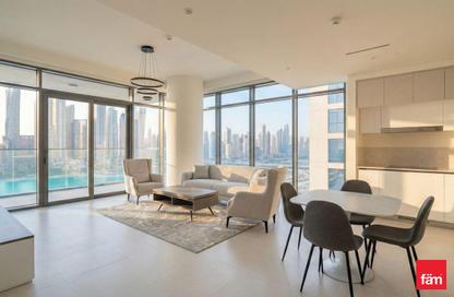 شقة - 3 غرف نوم - 4 حمامات للايجار في برج Marina Vista 2 - مارينا فيستا - إعمار بيتشفرونت - دبي هاربور - دبي