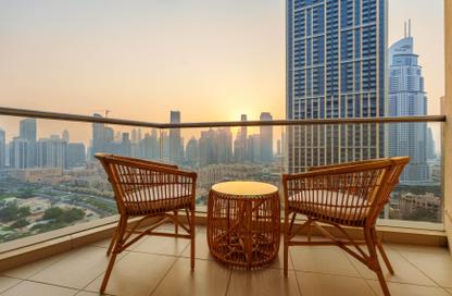 Apartment - 2 - 2 for rent in Burj Views C - Burj Views - Downtown Dubai - Dubai