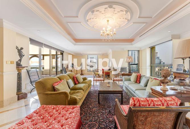 4-bed penthouse in Sadaf 7 · Private pool · Marina view — photo 2