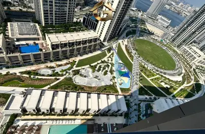 شقة - غرفة نوم - 1 حمام للايجار في برج كريك جيت 1 - بوابة الخور - مرسى خور دبي - دبي