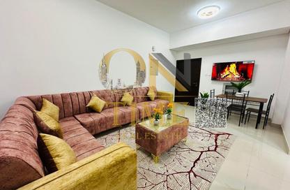 Apartment - 1 Bedroom - 2 Bathrooms for rent in Ajman Corniche Residences - Ajman Corniche Road - Ajman