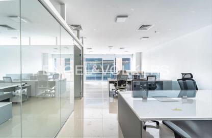 Office Space - Studio - 1 Bathroom for rent in Bay Square Building 7 - Bay Square - Business Bay - Dubai