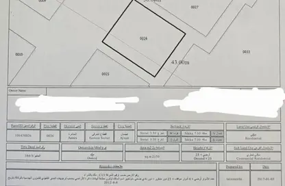 Land - Studio for sale in Al Aamra Gardens - Al Amerah - Ajman