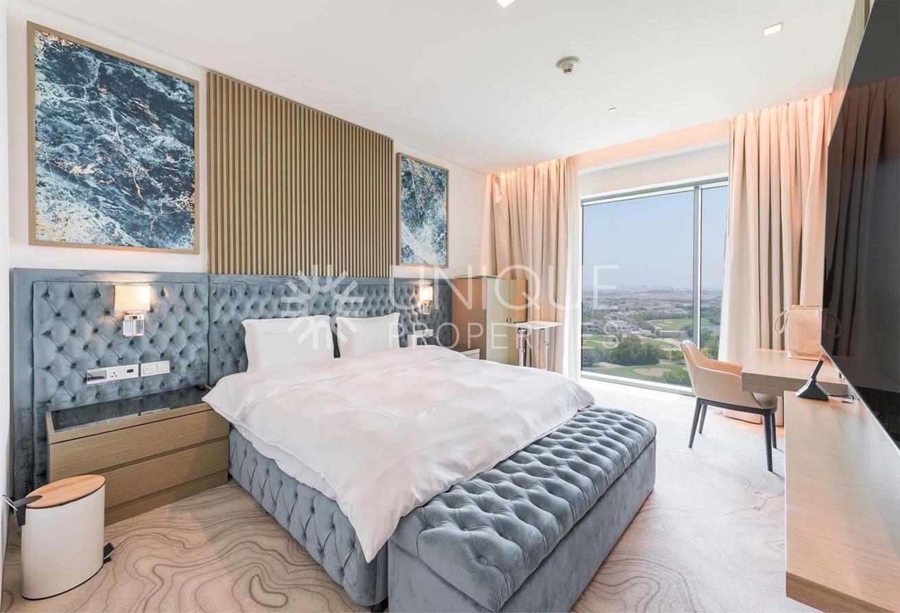 Exclusive 3BR + Maid | Fully Furnished | Golf View photo 2