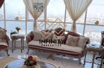 Apartment - 2 Bedrooms - 3 Bathrooms for sale in Oasis Tower - Al Rashidiya 1 - Al Rashidiya - Ajman